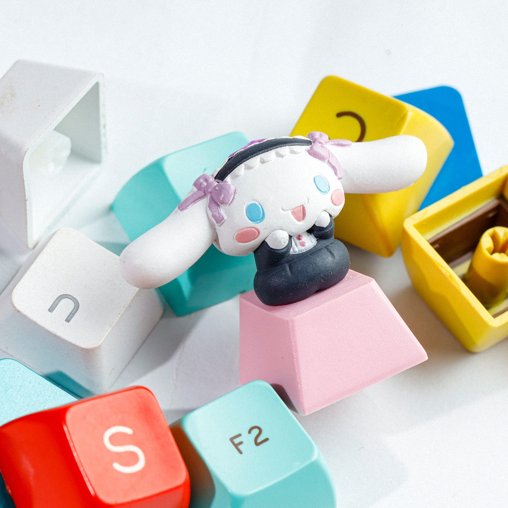 Rabbit Artisan Keycap Breakwooden 4