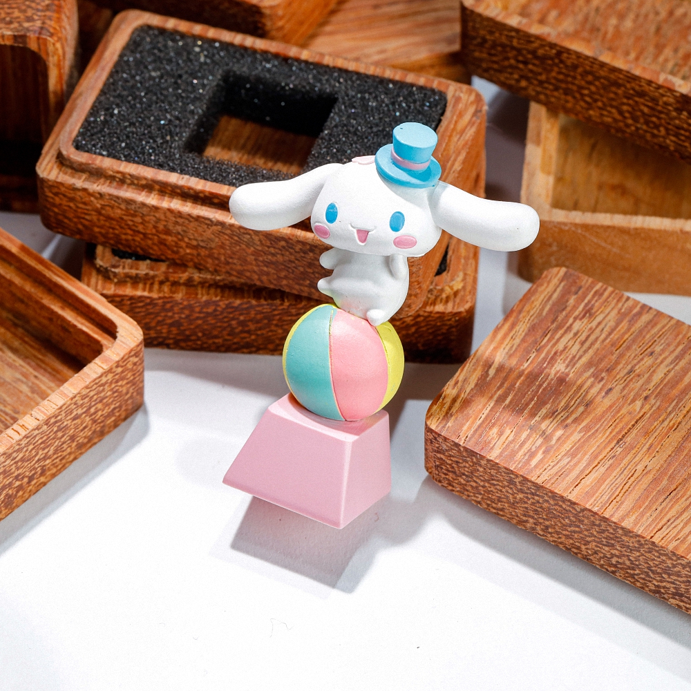 Rabbit Artisan Keycap Breakwooden 5
