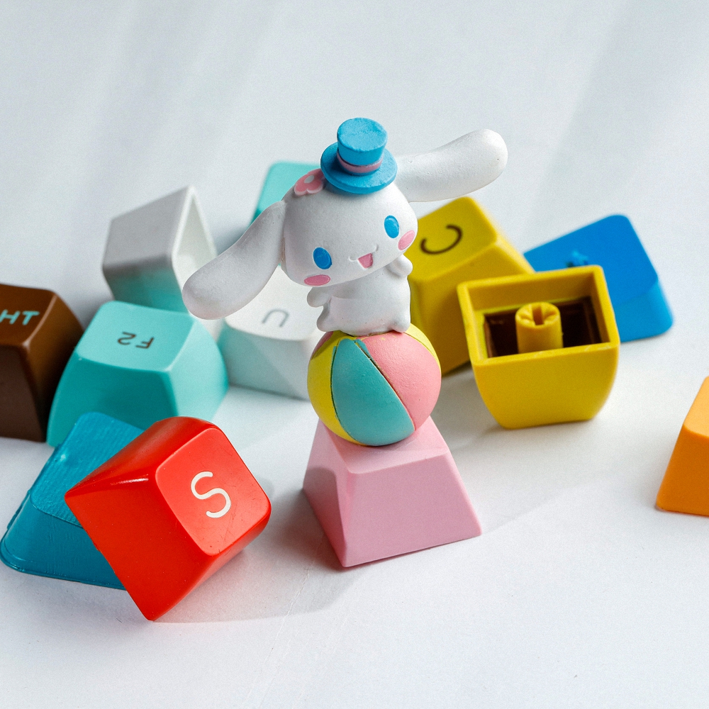 Rabbit Artisan Keycap Breakwooden 5