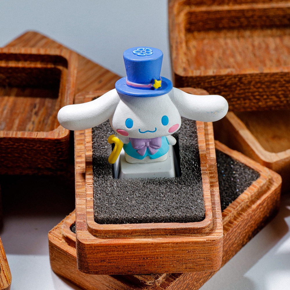 Rabbit Artisan Keycap Breakwooden 6