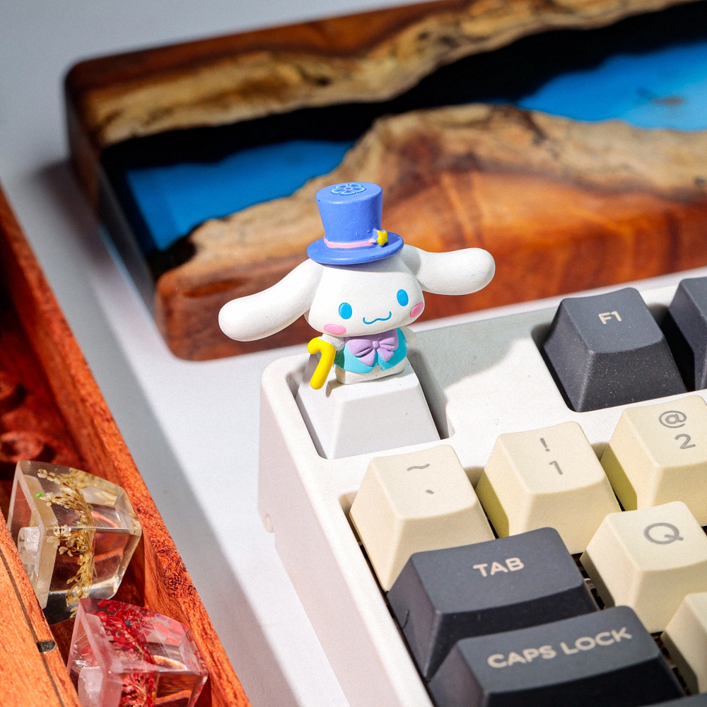 Rabbit Artisan Keycap Breakwooden 6
