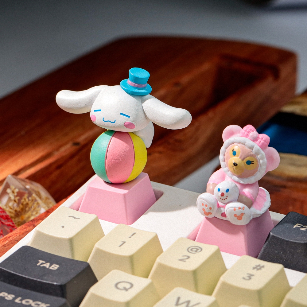 Rabbit Artisan Keycap Breakwooden 7