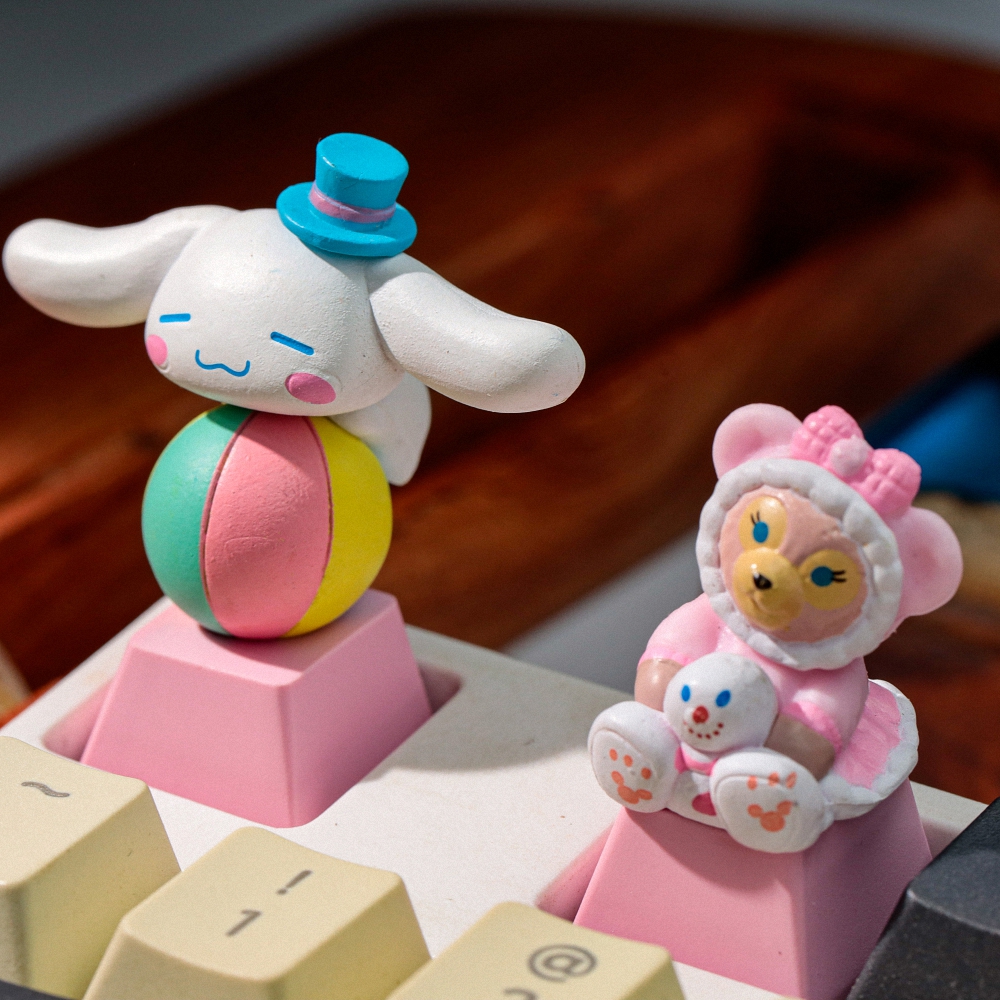 Rabbit Artisan Keycap Breakwooden 7