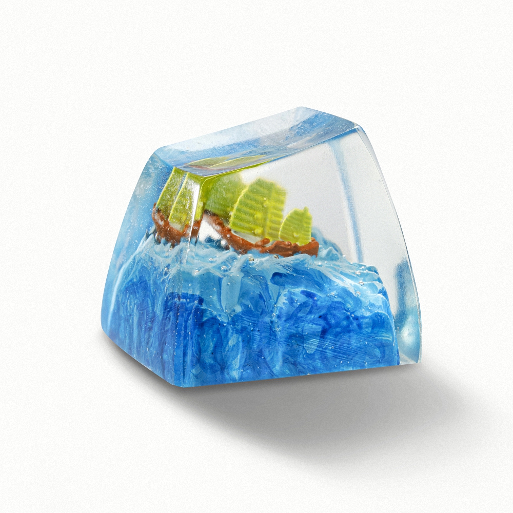 Sailboat Artisan Keycap Breakwooden 3