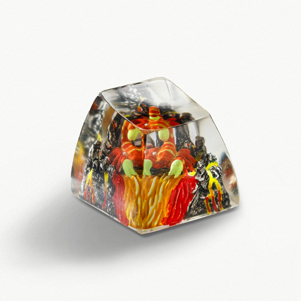 Scorpion Artisan Keycap Breakwooden