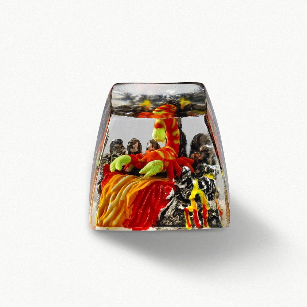 Scorpion Artisan Keycap Breakwooden