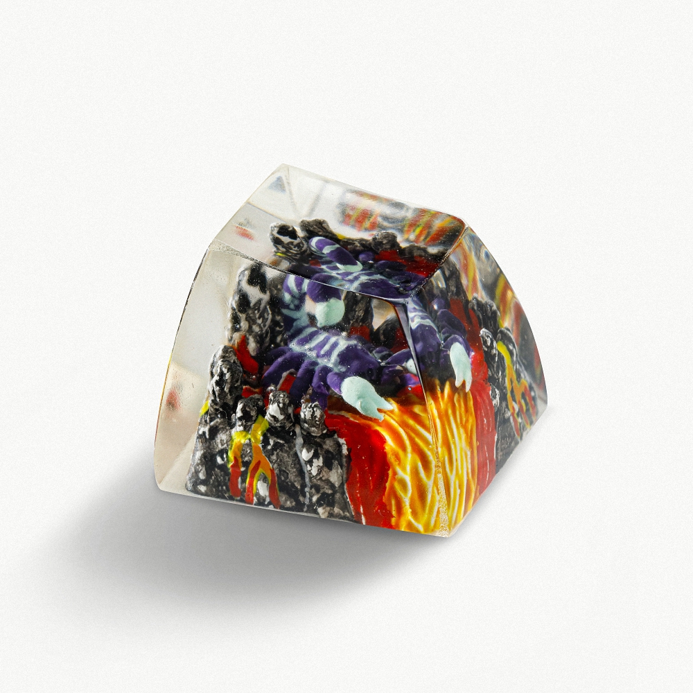 Scorpion Artisan Keycap Breakwooden