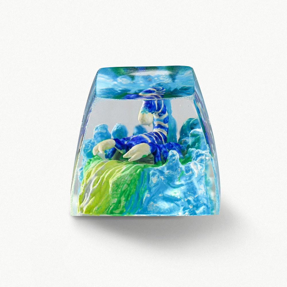 Scorpion Artisan Keycap Breakwooden 3