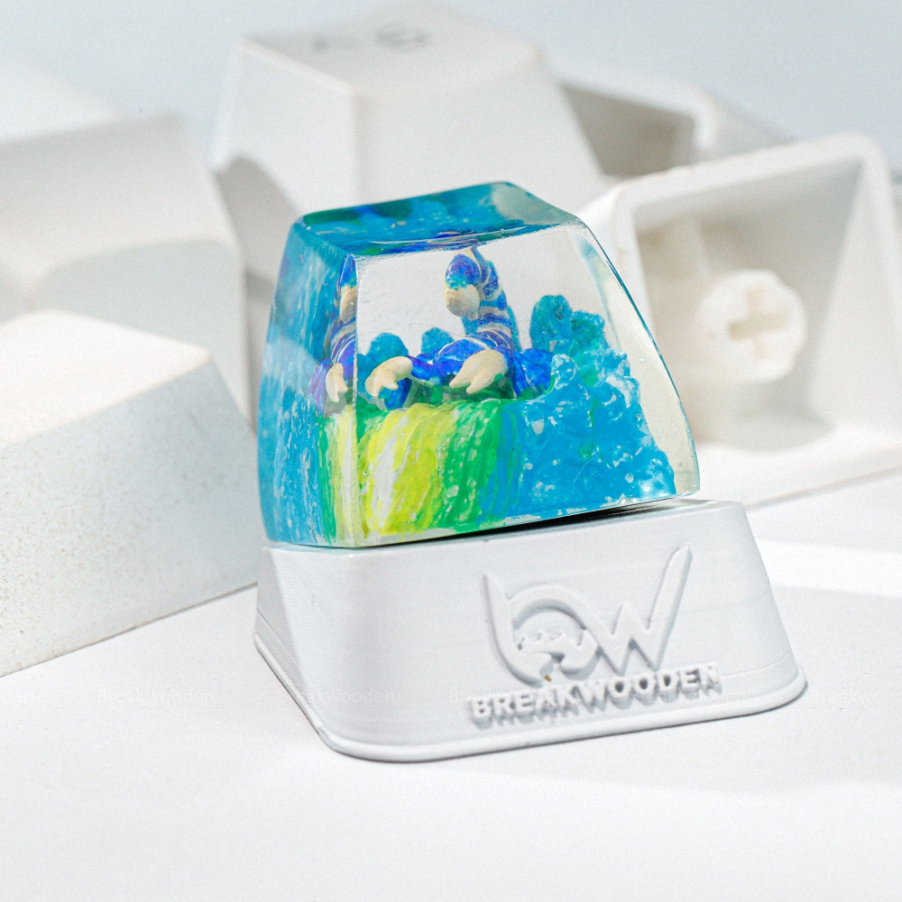 Scorpion Artisan Keycap Breakwooden 7