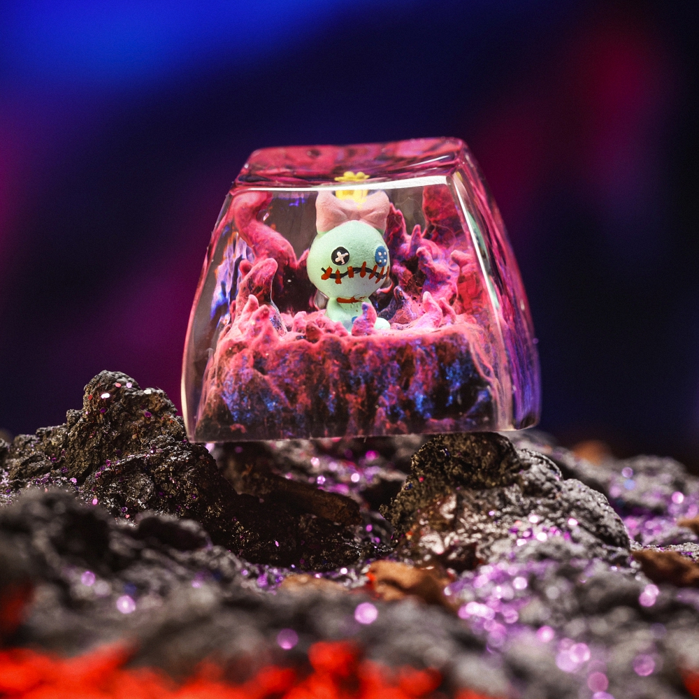 Scrump Artisan Keycap Breakwooden 2