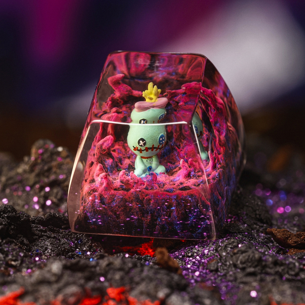 Scrump Artisan Keycap Breakwooden 2