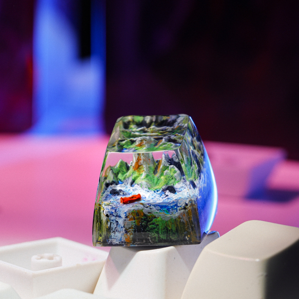 Ship Artisan Keycap Breakwooden