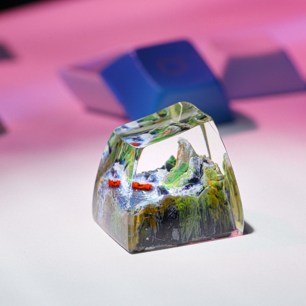 Ship Artisan Keycap Breakwooden