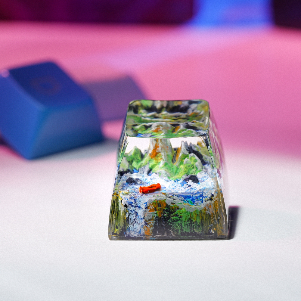 Ship Artisan Keycap Breakwooden