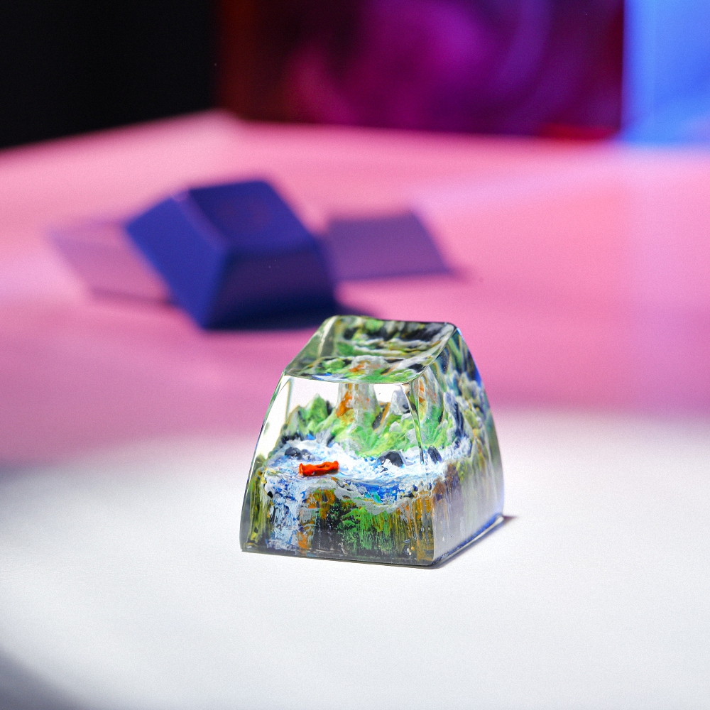 Ship Artisan Keycap Breakwooden