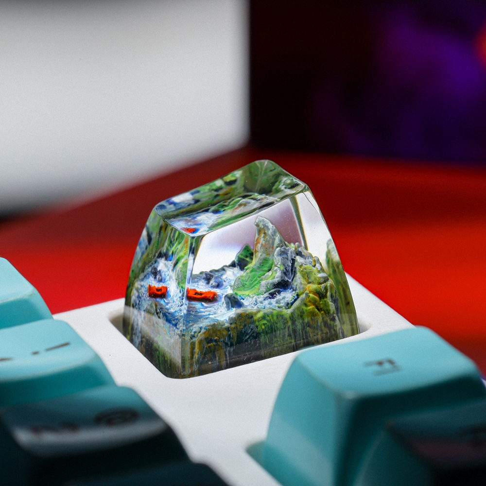 Ship Artisan Keycap Breakwooden