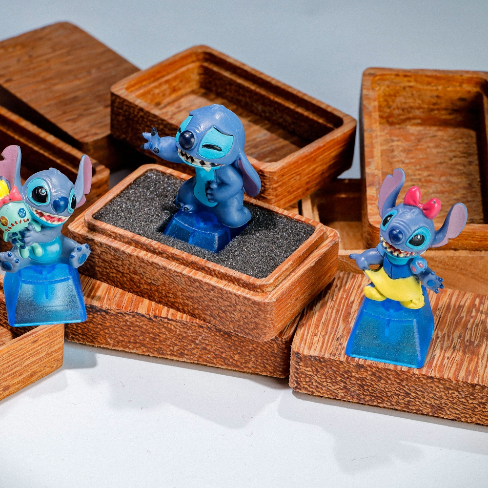 Stitch Artisan Keycap Breakwooden 11