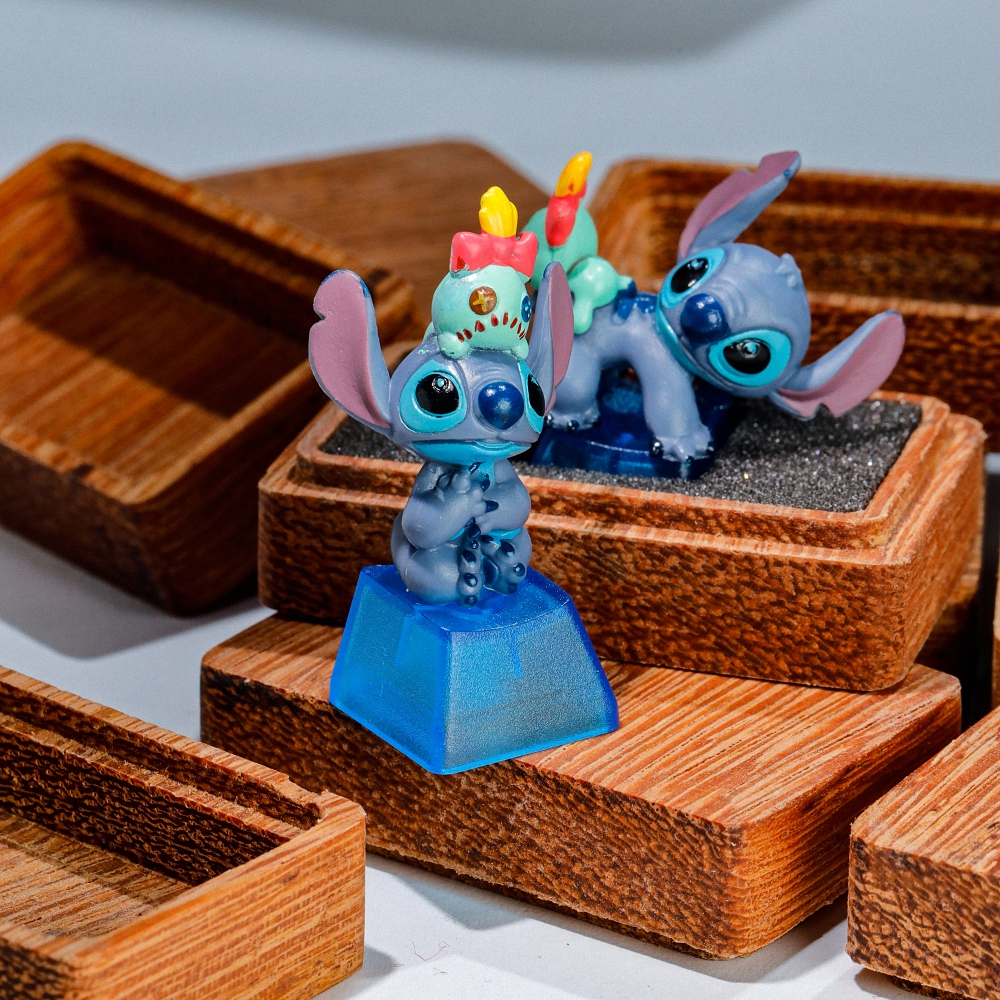 Stitch Artisan Keycap Breakwooden 5
