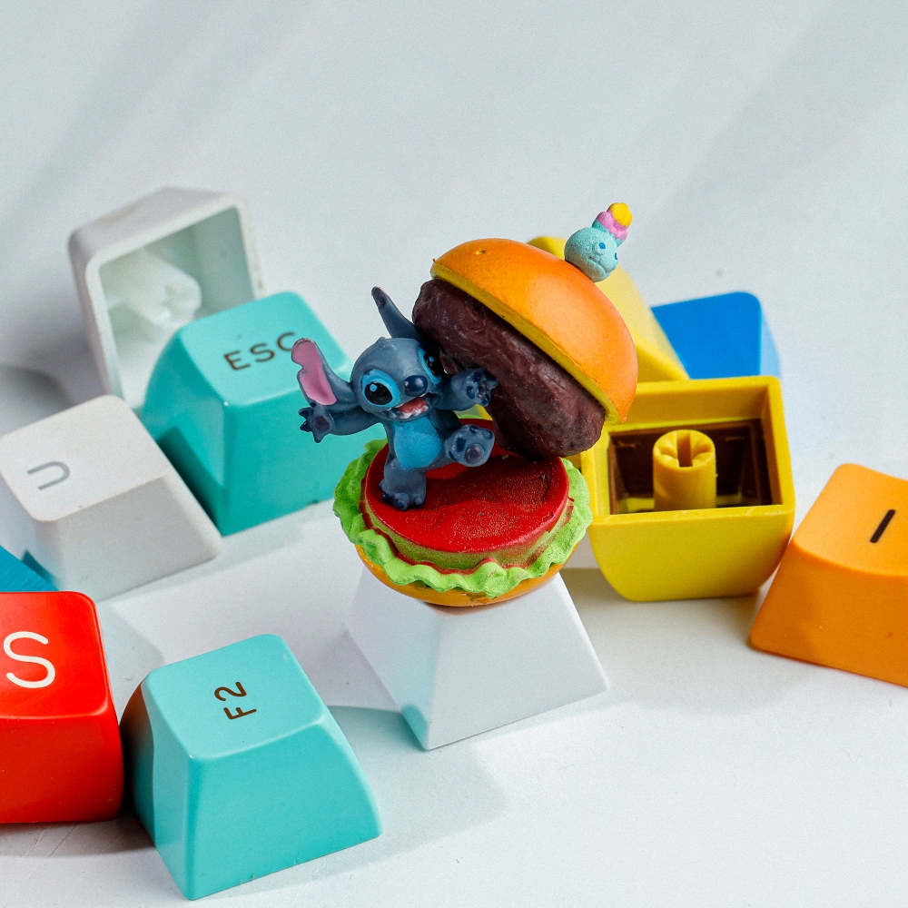 Stitch Artisan Keycap Breakwooden 6