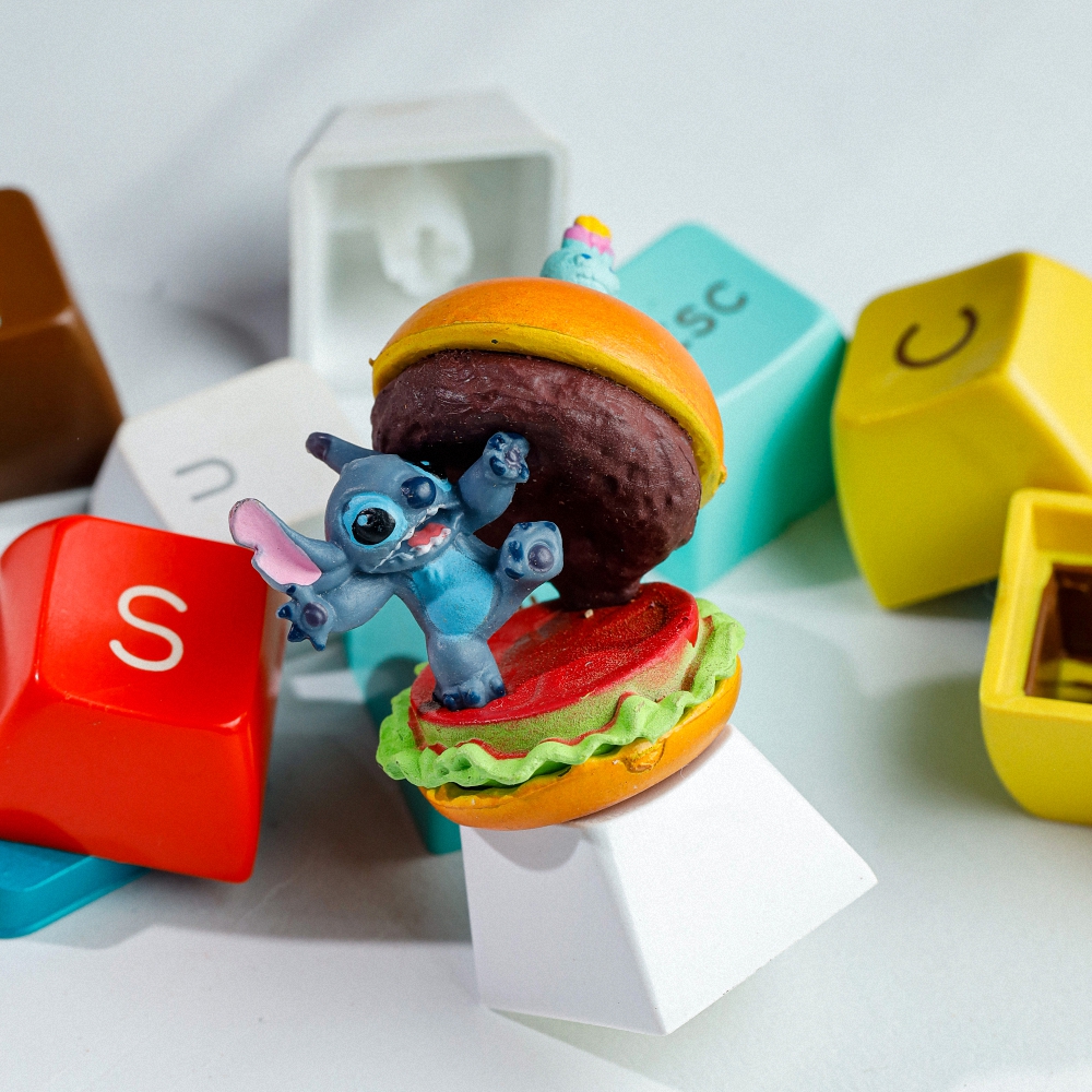 Stitch Artisan Keycap Breakwooden 6