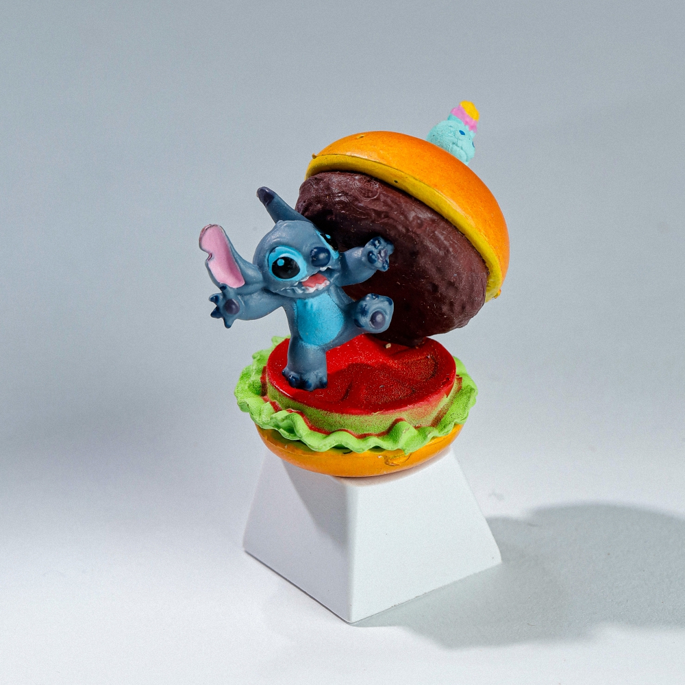 Stitch Artisan Keycap Breakwooden 6