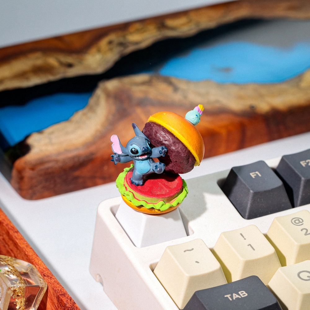 Stitch Artisan Keycap Breakwooden 8