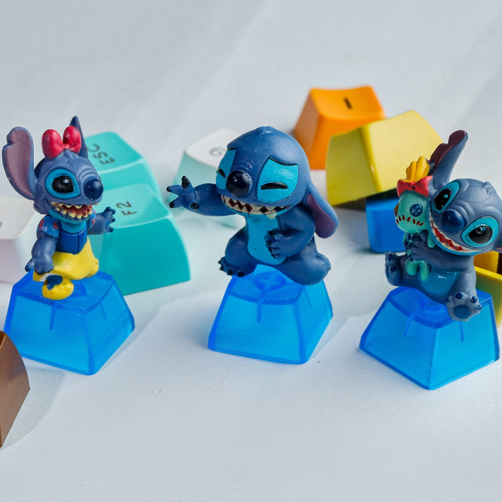 Stitch Artisan Keycap Breakwooden 9