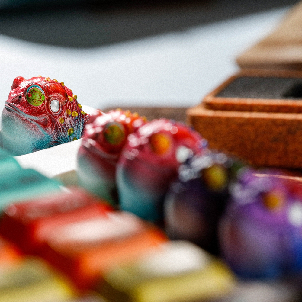 Toad Artisan Keycap Breakwooden