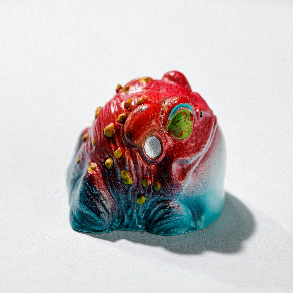 Toad Artisan Keycap Breakwooden 2