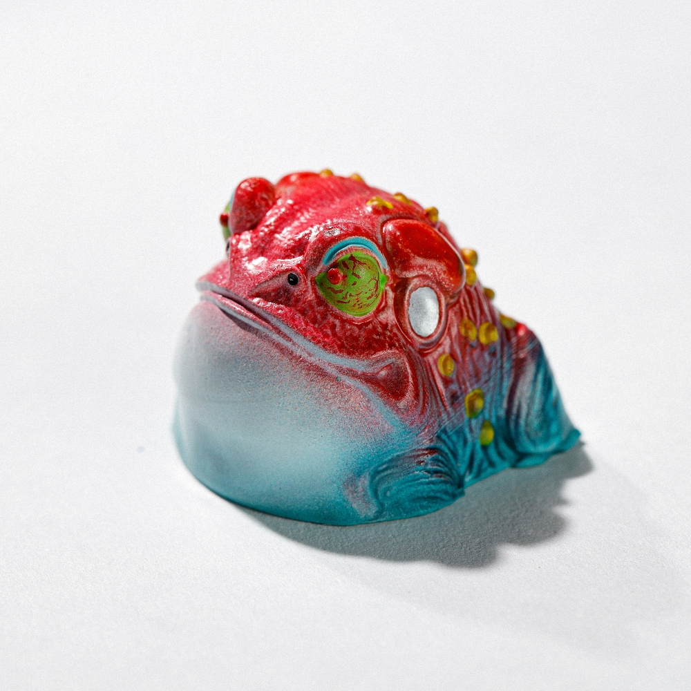 Toad Artisan Keycap Breakwooden 2