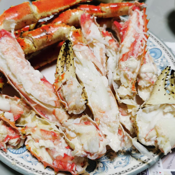 Cua Hoàng Đế - King Crab Đỏ Đực Sống