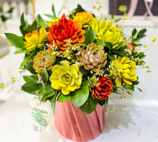 (SĐ)CHẬU SEN ĐÁ M001