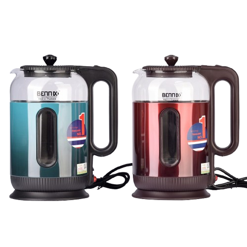 Ấm Siêu Tốc Đun Nước Kèm Chức Năng Ủ Ấm BENNIX BN-6116EK, Dung tích 2L
