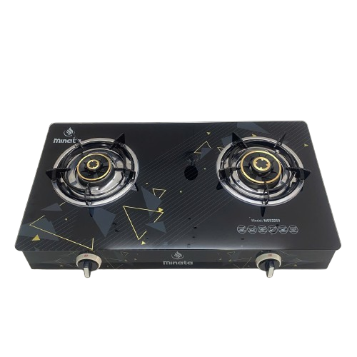 Bếp Gas Đôi Mặt Kính Cường Lực MINATA MGS2250, Bảo hành 24 tháng
