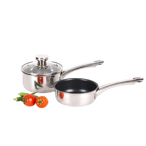 Bộ Nồi Chảo Cho Bé Ăn Dặm, Inox Liền Khối KALPEN BB14-14cm, Bảo hành 30 năm