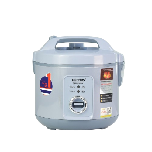 Nồi cơm điện BENNIX BN-12NK, dung tích 1,2 lít