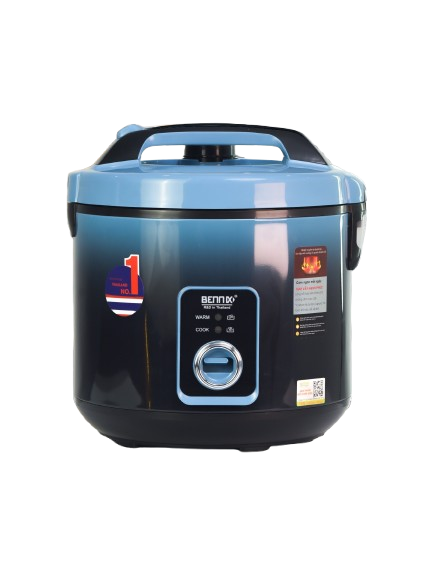 Nồi cơm điện 6-8 người ăn,dung tích 2,8 lít- Hàng chính hãng BENNIX bảo hành 12 tháng