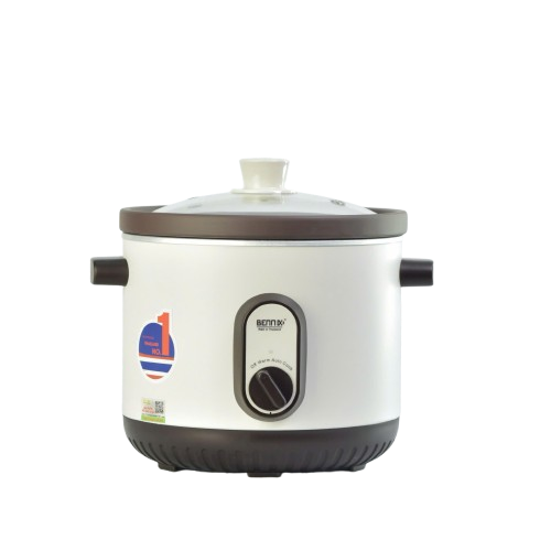 Nồi Nấu Chậm Lõi Sứ Hầm Cháo cho bé, hầm gà, kho cá..Bennix BN-68KC