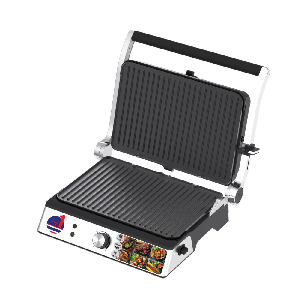 Máy Kẹp Nướng Bánh Mỳ, Bếp Nướng Điện BENNIX BN-901EG, 2200W, Bảo hành 12 tháng