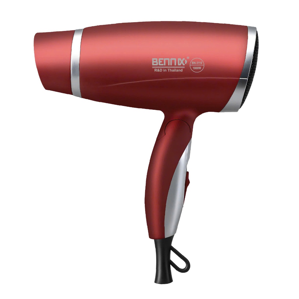 Máy sấy tóc công suất lớn 1800W, BENNIX - BN-3110 bảo hành 12 tháng chính hãng.