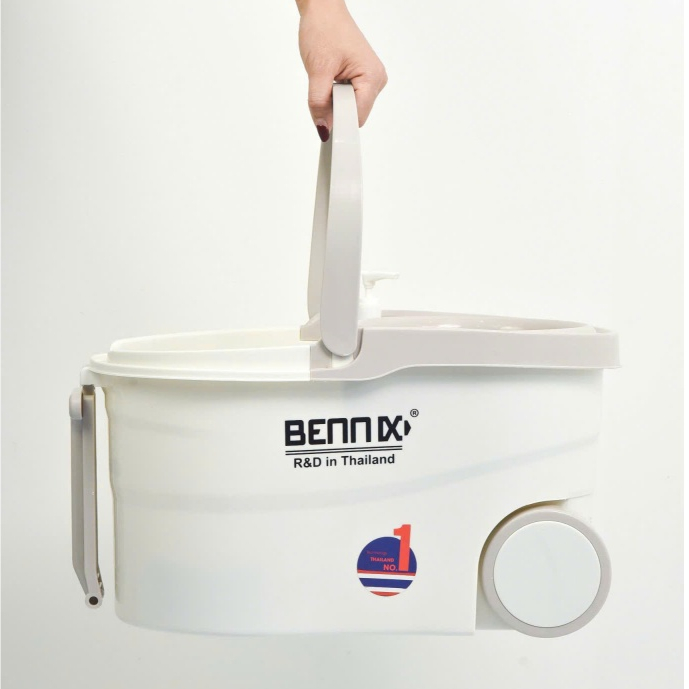 Bộ Chổi Lau Nhà 360 Độ Nhập Khẩu Cao Cấp BENNIX BN-555Super/WA