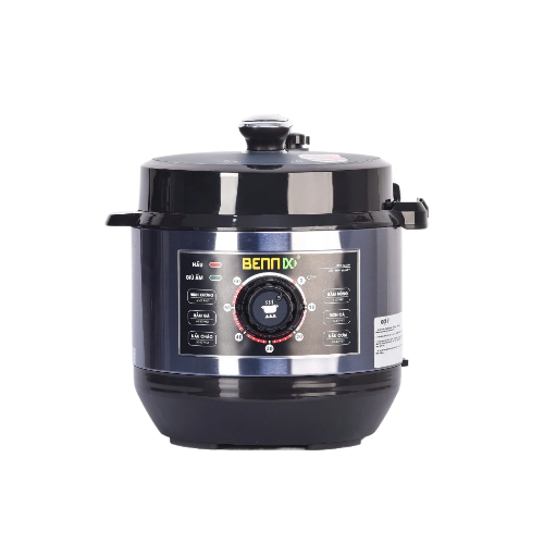 Nồi Áp Suất Điện Dạng Cơ, Lòng Niêu 6L Bennix BN-60P, Bảo Hành 1 Năm
