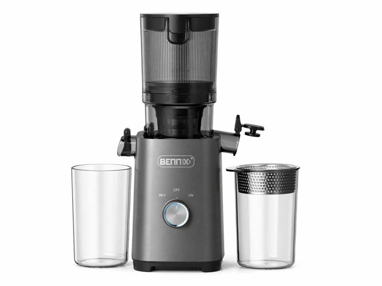 Máy Ép Chậm, Ép Trái Cây Nguyên Quả BENNIX BN-033SJ, Bảo hành 12 tháng