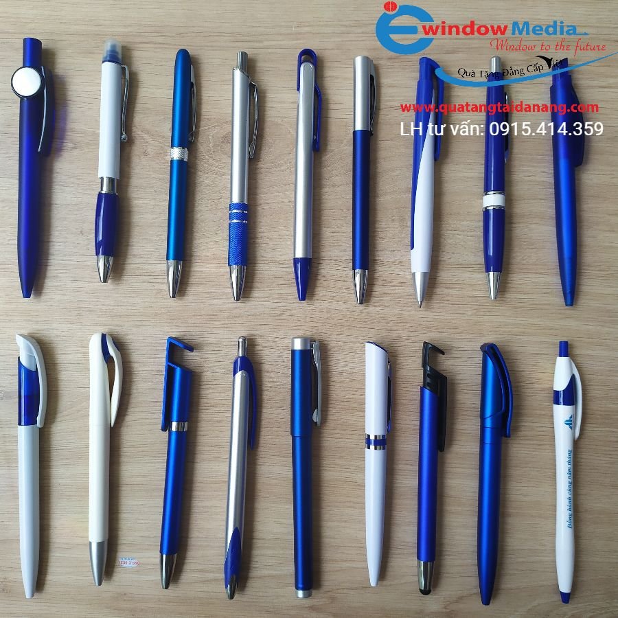 Bút bi in logo – Những lưu ý khi in logo lên bút bi