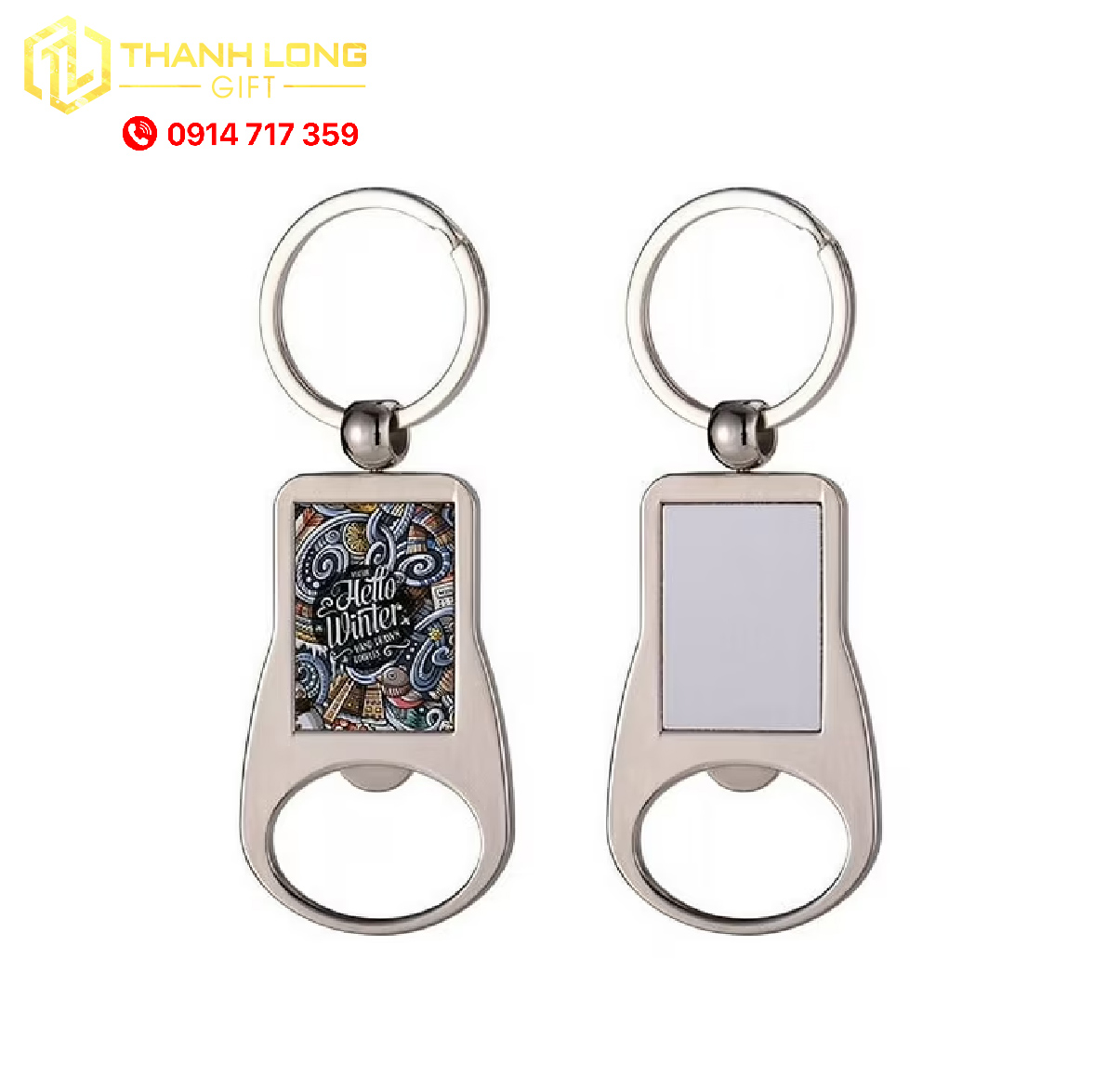MÓC KHÓA KIM LOẠI KHUI BIA mk02