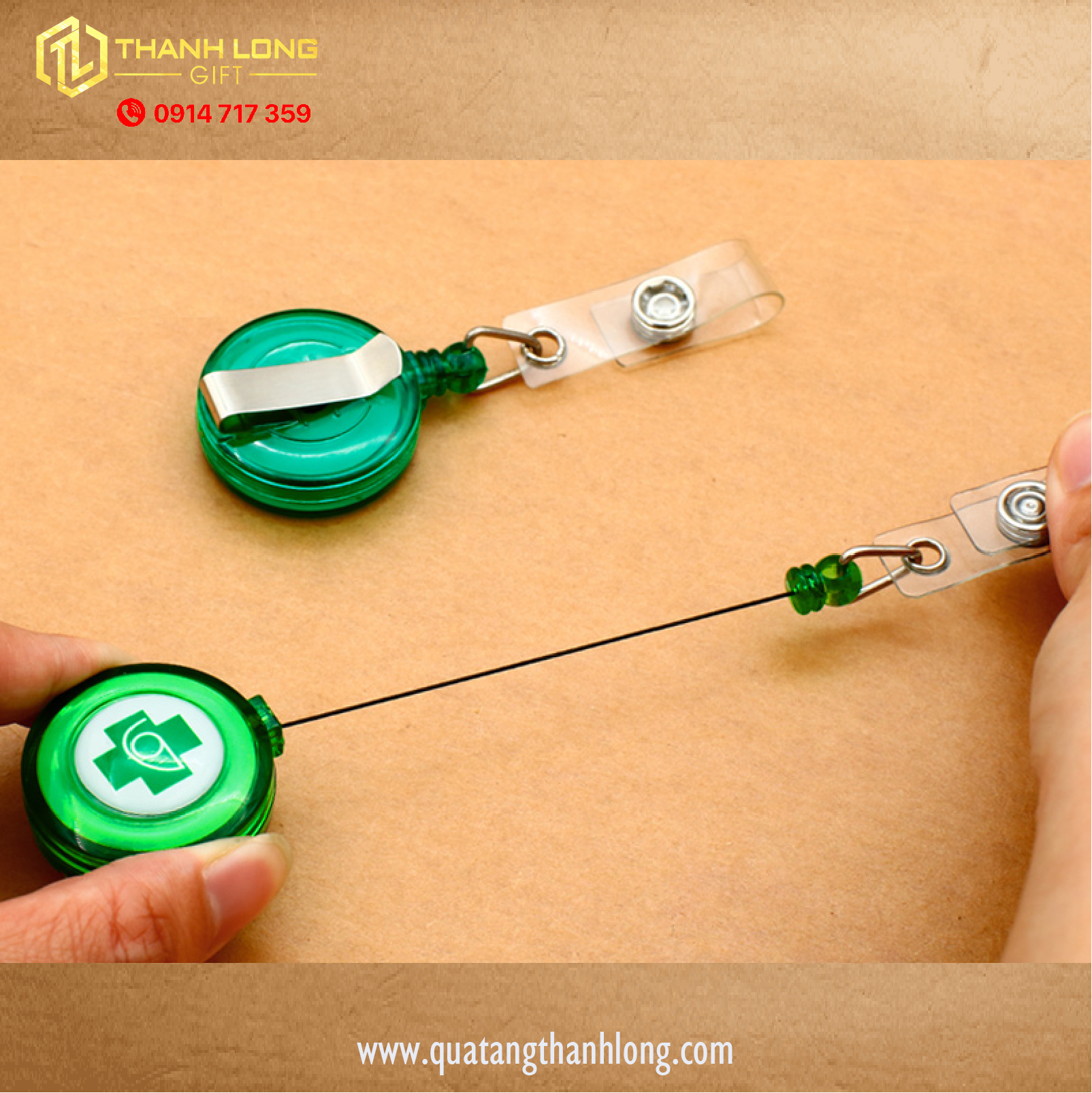 YOYO đeo thẻ - in ấn theo yêu cầu