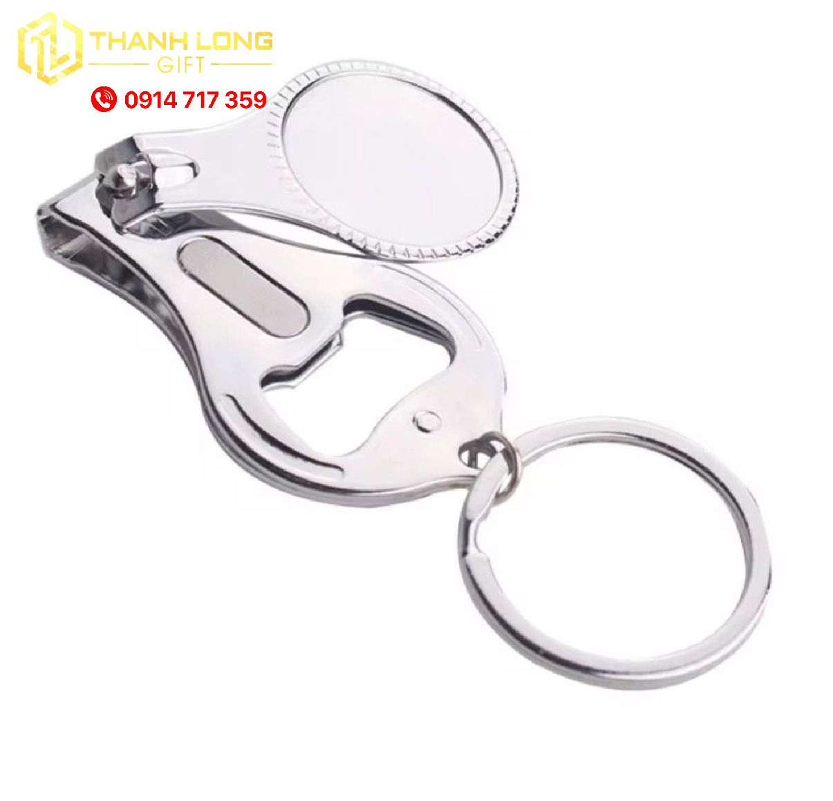 MÓC KHÓA KIM LOẠI KHUI BIA