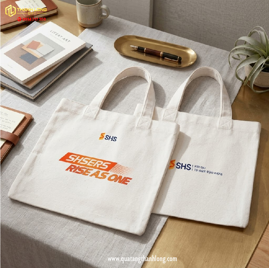 Túi vải canvas SHS - in theo yêu cầu