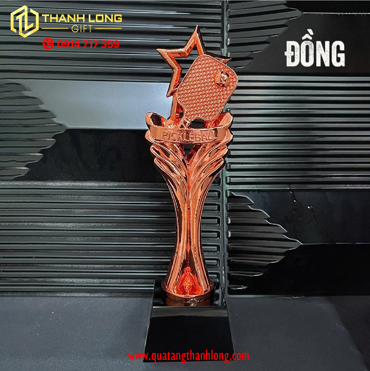 CÚP PICKLEBALL KIM LOẠI VÀNG – BẠC – ĐỒNG - p08