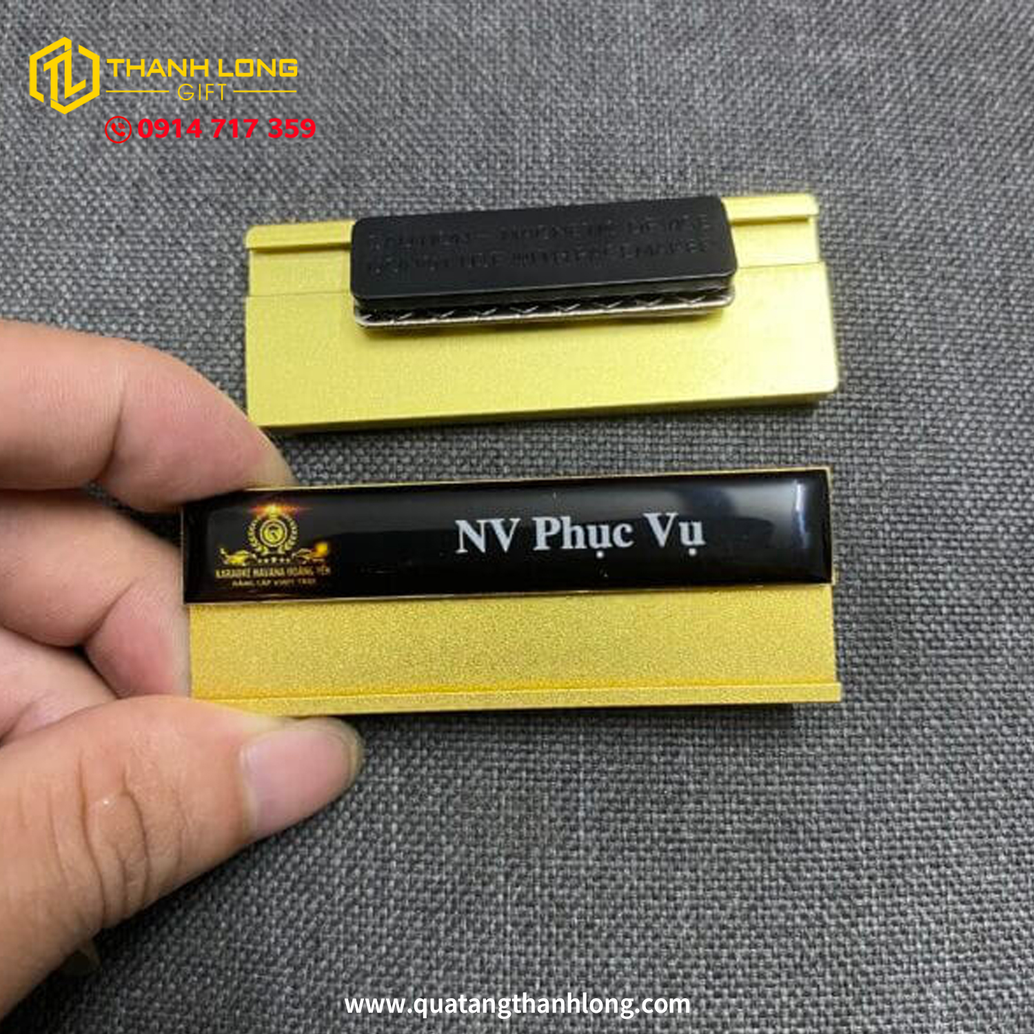 Bảng Tên Nhân Viên Thay Tên - Giá Rẻ, Chất Liệu Cao Cấp, Thiết Kế Theo Yêu Cầu